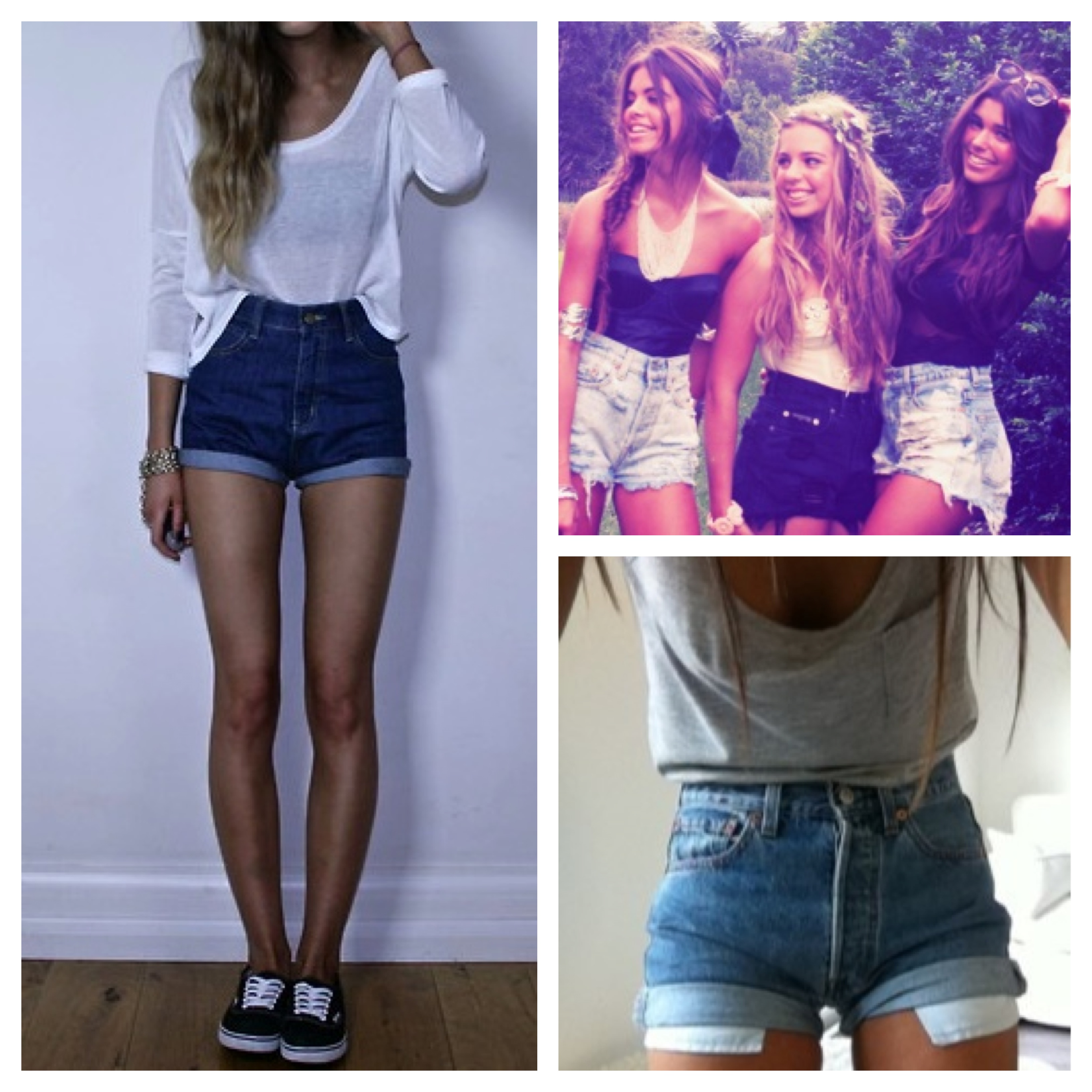 High Waisted Shorts are a Girl's Best Friend | A Girl's Best Friend